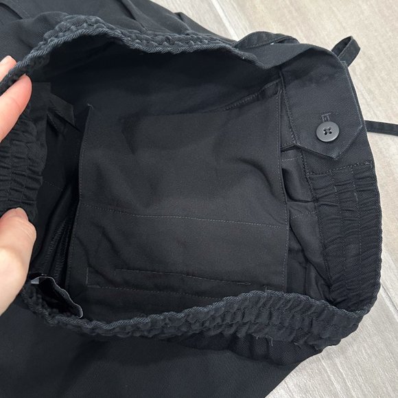 Club Monaco Signature Elasticated Pleated Trouser Pants in Black Women’s Size S - Picture 5 of 16